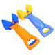 ibasenice 2Pcs sand for children sand grabber claw scoop Sandbox Swimming toy Sand Digger Grabber toy kids beach toys kids toys Kid Beach Playing sand digging plastic Advisory Service