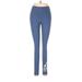 Adidas Active Pants - Low Rise: Blue Activewear - Women's Size Small