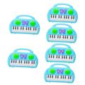 TOYANDONA 6 Pcs Electronic Organ Toys Child Music Electric Toy Sound Keyboard Children Toddlers Toys Musical Toys for Kids Toys for Infants Baby Electronic Components Puzzle Electric Piano