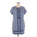 Lands' End Casual Dress - Shift: Blue Dresses - Women's Size 1X