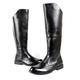 IXII Mens PU Knee High Boots,Vintage Leather Biker Boots,Mens Knee High Boots,Mountaineering,Hunting,Hiking,Biking,3cm Mid-Top Mountaineering Boots