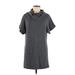 Timing Casual Dress - Sweater Dress: Gray Marled Dresses - Women's Size Medium