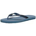 Quiksilver Men's Haleiwa Core 3 Point Flip Flop Athletic Sandal, Blue/Grey/Blue 241, 6 UK