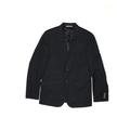 Blazer Jacket: Black Solid Jackets & Outerwear - Kids Boy's Size 8