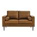 Upholstered Sofa with Fabric Surface/ Chesterfield Tufted Fabric Sofa