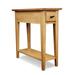 Desert Sands Chairside/Recliner End Table, Narrow Wood End Table, Living Room Side Table