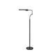 Zane LED Floor Lamp w. Smart Switch- Black