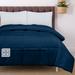 ROYALE King Comforter - All Season Down Alternative Bedding Comforter - Lightweight Quilted Comforter (King, Navy)