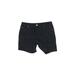 Simply Vera Vera Wang Denim Shorts: Black Bottoms - Women's Size 4 - Dark Wash