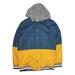 Cat & Jack Fleece Jacket: Yellow Print Jackets & Outerwear - Kids Girl's Size 16