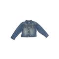 True Religion Denim Jacket: Blue Print Jackets & Outerwear - Size 3Toddler