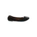 Lucky Brand Flats: Slip-on Chunky Heel Classic Black Print Shoes - Women's Size 10 - Round Toe