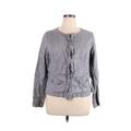 Lane Bryant Jacket: Gray Jackets & Outerwear - Women's Size 14 Plus