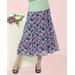 Appleseeds Women's Layered Floral Skirt - Multi - S - Misses