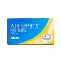 Alcon Air Optix Night & Day AQUA (3er Packung) Monatslinsen (3 dpt & BC 8.4)