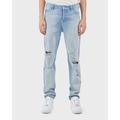 Signature Distressed Denim Jeans - Bci Cotton