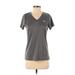 Under Armour Active T-Shirt: Gray Activewear - Women's Size Small