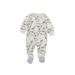 Child of Mine by Carter's Long Sleeve Outfit: Ivory Bottoms - Size 0-3 Month