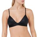 Calvin Klein Damen Triangel Bikini Oberteil Triangle-Rp ohne Bügel, Schwarz (Pvh Black), L