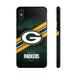 iPhone Tough Case - Packers Green Wisconsin Bay Football Logo Helmet