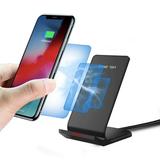 Konghyp 15W Fast Wireless Charging Stand with Foldable Design Compatible with Various Cell Phone Models