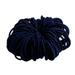 BKQCNKM Headbands for Women Headband for Washing Face Girls 100 Pieces of 3 Cm Nylon Non-harm Hair Rubber Band Color Hair Rope Jewelry Headbands Navy One Size