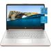 HP Stream 14inch HD Touchscreen Display Laptop Intel Celeron N4020 Processor 8GB DDR4 Memory 128GB Storage (64GB eMMC+64GB Card) WiFiBluetooth 1-Year Microsoft 365 Win 10 S Rose Gold|NoCo Bundle