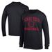 Men's Champion Black Texas Tech Red Raiders Basketball Icon Long Sleeve T-Shirt