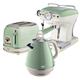 Ariete ARPK5 Vintage Toaster/Kettle/Espresso Maker - Green, Green