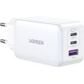 UGREEN USB-Ladegerät "Nexode USB-A+2*USB-C 65W GaN Tech Fast Charger" Ladegeräte weiß Kfz USB-Ladegerät