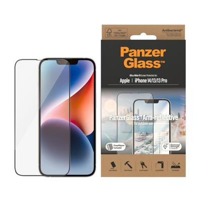 PANZERGLASS Displayschutzglas "Anti-Reflective Screen Protector Ultra Wide Fit" Displayfolien farblos (transparent) Zubehör für Handys Smartphones