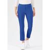 3/4-Hose STEHMANN "Igor", Damen, Gr. 40, N-Gr, blau, Web, Obermaterial: 72% Viskose, 25% Polyamid, 3% Elasthan, casual, figurbetont, Hosen, in Größen 32 bis 52, aus Viskose mit Stretch