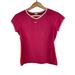 Nike Shirts & Tops | Nike Girls Size M Pink V-Neck Athletic Top | Color: Pink | Size: Mg