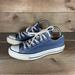 Converse Shoes | Converse All Star Chuck Taylor Womens Size 7 Shoes Blue Low Top Sneakers | Color: Blue/White | Size: 7