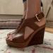 Michael Kors Shoes | Brown Michael Kors Wedges. Extremely Comfortable | Color: Brown | Size: 8