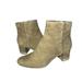 Michael Kors Shoes | Michael Kors Women's Sabrina Olive Suede Ankle Boots 10 | Color: Gold | Size: 10