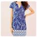 Lilly Pulitzer Dresses | Lilly Pulitzer Upf 50+ Sophiletta Dress In Twilight Blue Early Riser | Color: Blue | Size: Xl