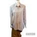 Michael Kors Shirts | Michael Kors Allover Logo Button Down Long Sleeves Slimfit Shirt (L) | Color: Black/White | Size: M