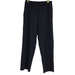 Anthropologie Pants & Jumpsuits | Anthropologie Trouser Pants L Straight Leg Flat Front High Waist Womens Navy | Color: Blue | Size: L