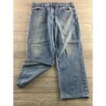Carhartt Jeans | Carhartt B160-Dst Relaxed Fit Straight Denim Blue Jeans Work Mens Size 40x30 | Color: Blue | Size: 40