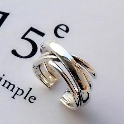 Zara Jewelry | 925 Sterling Silver Infinity Ring | Color: Silver | Size: Os