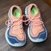 Nike Shoes | Nike Free 5.0 Flyknit Women's Running Shoe, Sz 8 | Color: Blue/Orange | Size: 8