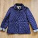 Burberry Jackets & Coats | Burberry Navy Quilted Barn Jacket S | Color: Blue | Size: S