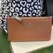 Kate Spade Bags | Kate Spade Leila Small Slim Bifold Wallet Warm Gingerbread Nwt | Color: Brown/Gold | Size: Small