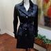 Jessica Simpson Jackets & Coats | Jessica Simpson Black Trench Coat Size M | Color: Black | Size: M