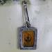 Disney Jewelry | Disney Winnie The Pooh Danforth Pewter Frame Zipper Pull Vintage Nos Hunny Pot | Color: Gray | Size: Os