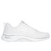 Skechers Women's GO WALK Arch Fit 2.0 - Varana Sneaker | Size 8.5 Wide | White | Textile/Synthetic | Vegan | Machine Washable