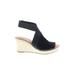 Gentle Souls Wedges: Black Shoes - Women's Size 6 1/2