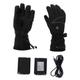 Toddmomy 1 Pair Heated Gloves Outdoor Warm Glove Heated Motorcycle Heated Snowmobile Gloves Biking Accessories Gloves Women Mobile Warming Gloves Polyester Battery Case Heating