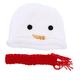 TENDYCOCO 1 Set Baby Photoshoot Clothing Knitted Snowman Hat Baby Clothes Kids Outfits Newborn Photo Costume Newborn Babies Outfits Christmas Baby Outfits Cartoon Photo Suit White Child